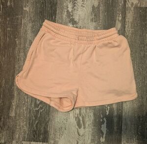 Only Women's Athletic Shorts in Soft Peach